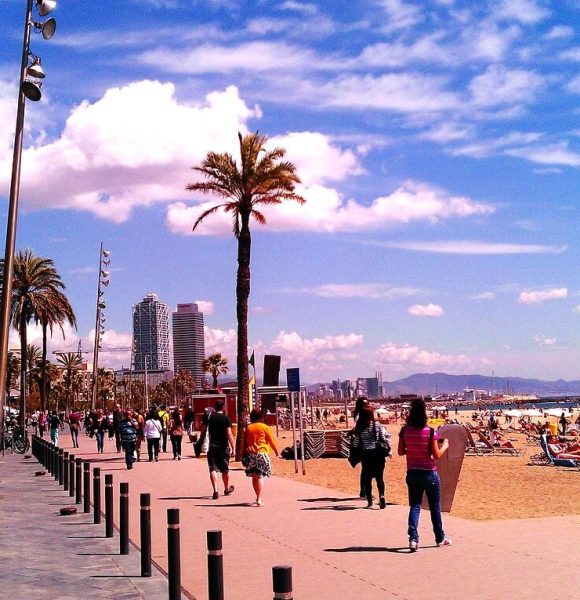 Barcelona, Barceloneta, Plaża