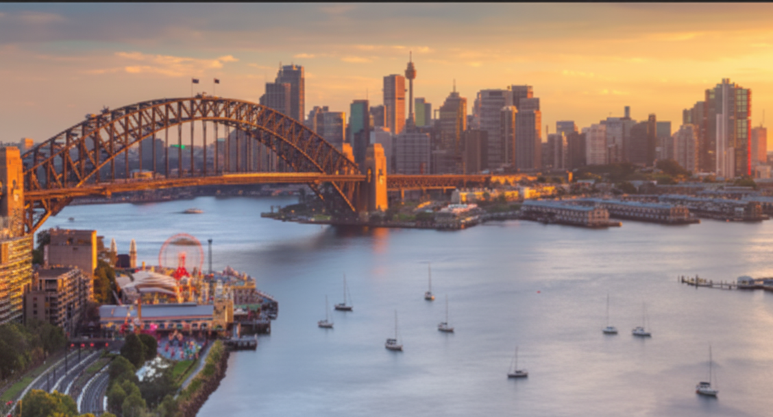 Sydney i Opera Symbol Australii